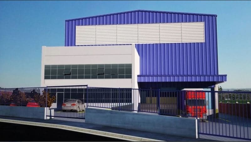 Obra industrial da Argo
